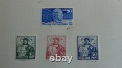 Stampsweis Germany stamp collection in Scott Specialty album est 1886 to 70s