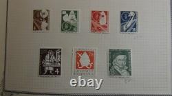 Stampsweis Germany stamp collection in Scott Specialty album est 1886 to 70s