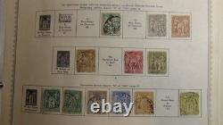 Stampsweis Huge France stamp collection in Minkus album to 1995 est 2000 stamps