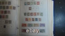 Stampsweis Huge France stamp collection in Minkus album to 1995 est 2000 stamps