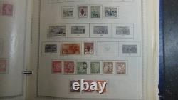 Stampsweis Huge France stamp collection in Minkus album to 1995 est 2000 stamps