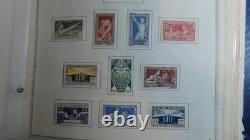 Stampsweis Huge France stamp collection in Minkus album to 1995 est 2000 stamps
