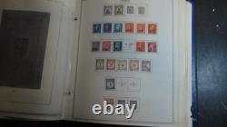 Stampsweis Huge France stamp collection in Minkus album to 1995 est 2000 stamps