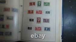 Stampsweis Huge France stamp collection in Minkus album to 1995 est 2000 stamps
