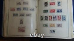 Stampsweis Huge France stamp collection in Minkus album to 1995 est 2000 stamps
