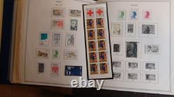 Stampsweis Huge France stamp collection in Minkus album to 1995 est 2000 stamps