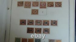 Stampsweis Italy stamp collection in Minkus Specialty album est loaded stamps