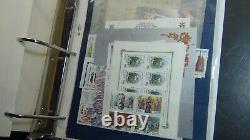 Stampsweis Russia collection in Mystic 3 ring thick album est 2600 stamps 67-91