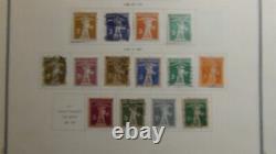 Stampsweis Switzerland collection in Scott Specialty album est 1350 stamps to 87