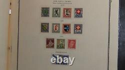 Stampsweis Switzerland collection in Scott Specialty album est 1350 stamps to 87