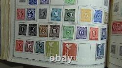 Stampsweis WW collection in Minkus Album est est 5500 or so stamps