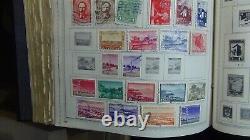 Stampsweis WW collection in Minkus Album est est 5500 or so stamps