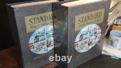 Stampsweis WW collection in two thick Harris Standard albums with est 16k stamps