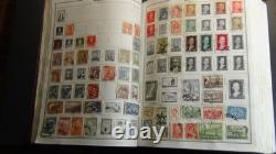 Stampsweis WW collection in two thick Harris Standard albums with est 16k stamps