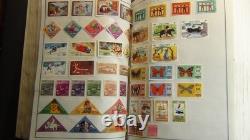 Stampsweis WW collection in two thick Harris Standard albums with est 16k stamps