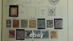 Stampsweis WW stamp collection in 3 vol Scott Intl est 4375 stamps