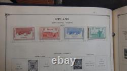 Stampsweis WW stamp collection in 5 Vol Scott Intl est 13000 stamps
