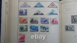 Stampsweis WW stamp collection in 5 Vol Scott Intl est 13000 stamps