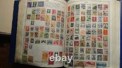 Stampsweis WW stamp collection in Harris Statesman est 12000 or so stamps