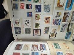 Standard World Stamp Album New And Used Stamps With Extras