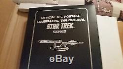 Star Trek US Postage Stamp Set Original Series in Album 63 sheets
