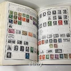 Statesman Deluxe Stamp Album HE Harris Collection from Greece-Zambia