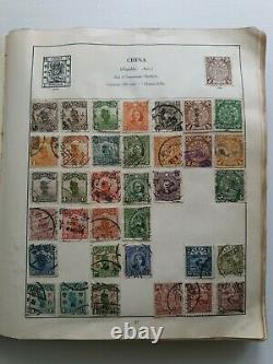 Strand Stamp Album Containing A Large Collection of Worldwide Stamps