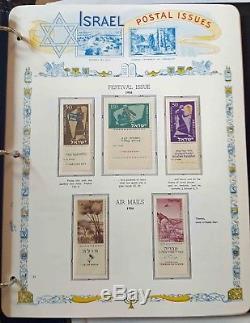 Substantial Israel Collection with 5 White Ace albums 1948-1999