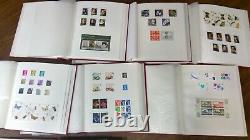 Superb Very Fine Used Stamp Collection 1978 -2013 12 Albums Fv £1500 Approx