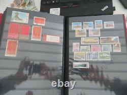 Superb collection of Chinese Stamps, 3 Albums, all periods Dragons/Junks/PRC