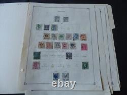 Sweden 1858-1938 Stamp Collection On Scott International Album Pages
