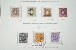 Sweden 1858-1961 Collection Of 650+ Stamps Mint & Used In Lighthouse Album