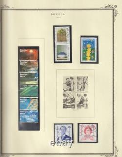 Sweden Collection 2000 -09, 65 + Scott Album Pages MNH, Unused and Used $440.00