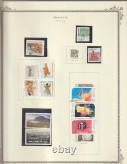 Sweden Collection 2000 -09, 65 + Scott Album Pages MNH, Unused and Used $440.00