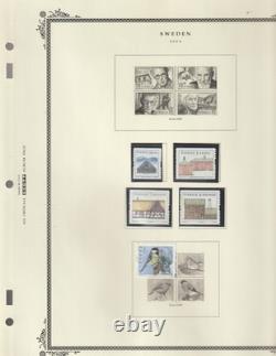 Sweden Collection 2000 -09, 65 + Scott Album Pages MNH, Unused and Used $440.00