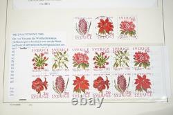 Sweden Collection Of Several Hundred Mint Stamps, Fdcs & Booklets In Album