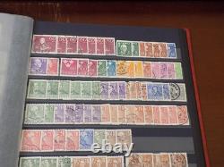 Sweden Early To Modern Stamps Collection In Stockbook