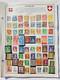 Switzerland Collection Of 1,100 Mlh & Used Stamps, 1862-2017 41 Album+ Pages
