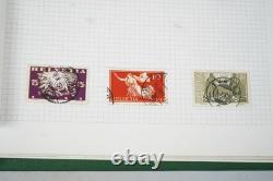 Switzerland Collection Of 1,250+ Used Stamps Stored In Album