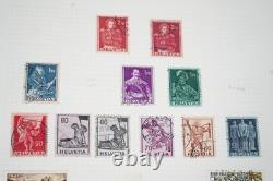 Switzerland Collection Of 1,250+ Used Stamps Stored In Album