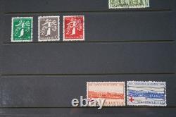 Switzerland Collection Of 2,300+ Stamps Mint & Used On Stock Pages In Album