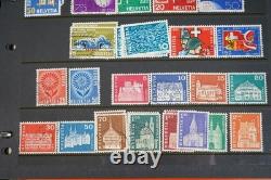 Switzerland Collection Of 2,300+ Stamps Mint & Used On Stock Pages In Album