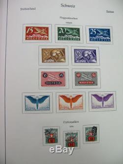 Switzerland Early Power Stamp Collection Ka-Be Album