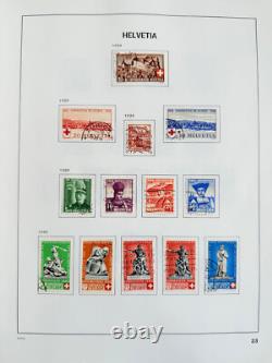 Switzerland, Offices & UN Collection 1854 1992 In 2 Large DAVO Albums