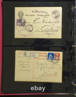Switzerland Postal Stationery Stamp Collection Album ZAYIX