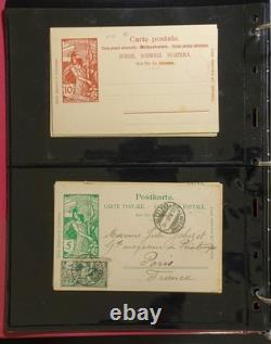 Switzerland Postal Stationery Stamp Collection Album ZAYIX
