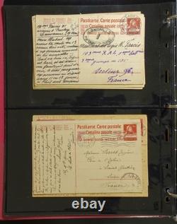Switzerland Postal Stationery Stamp Collection Album ZAYIX