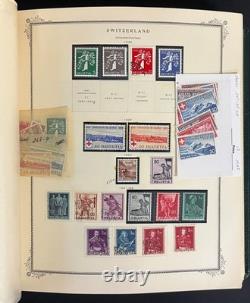 Switzerland Stamp Collection Scott Specialty Album Mint & Used 1843-1990 ZAYIX