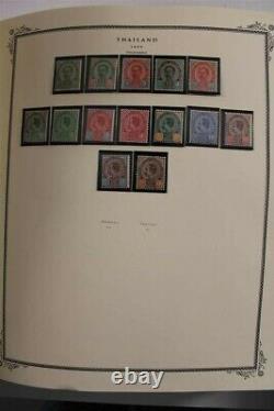 THAILAND Unused 1883-2008 3x Scott Album PREMIUM Investment Stamp Collection