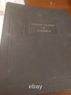 TWO United States Stamp Collections In Perfect Albums 1900s Fwd. View And See